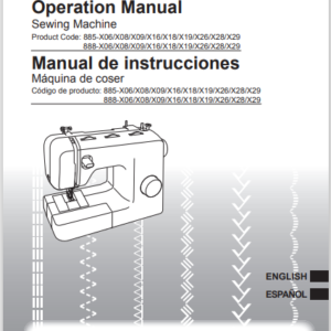 Brother GX37: Operation Manual Downloadable PDF Guide