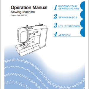 Brother Hc1850 | XR1300: Operation Manual Downloadable PDF Guide