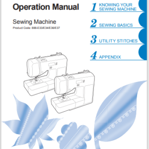 Brother Xr9550: Instruction Manual Downloadable PDF Guide